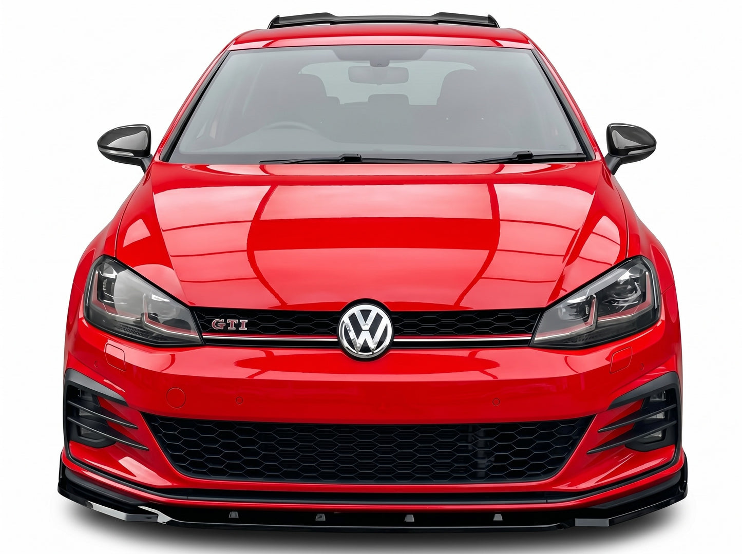 Lama Spoiler Paraurti Anteriore Per Volkswagen Golf MK7 - MK7.5 GTI GTD R R-Line