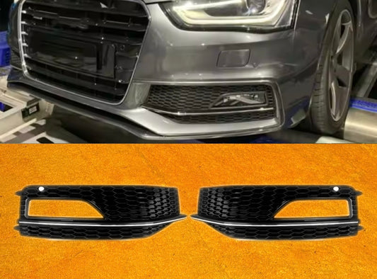 Griglia Paraurti Anteriore Fendinebbia per Audi A4 S4 S-line B8.5 (13-15)