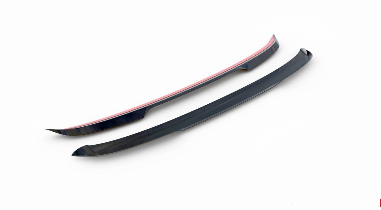 Spoiler Posteriore per VW Golf MK8 GTI GTD R Nero lucido/Carbon Look