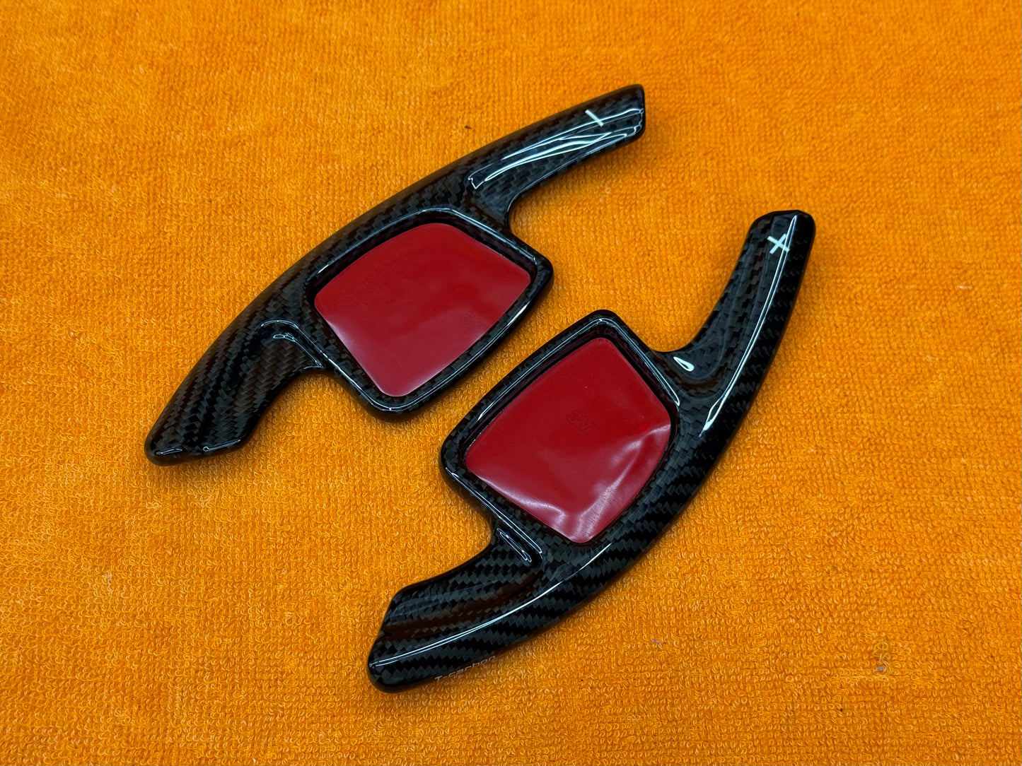 Paddle Volante Real Carbon Fiber Palette per Audi A3 8Y A4 B9 A5 A6