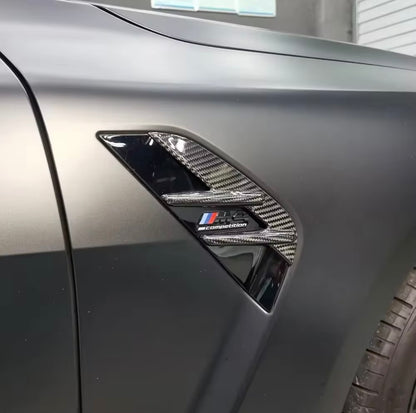 Cover Badge Laterale Real Carbon Fiber Bmw M3 G80 M4 G82