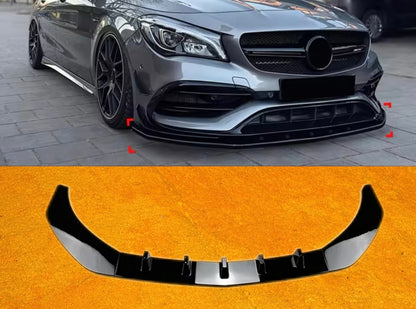 Lama Spoiler Paraurti Anteriore Per Mercedes Classe CLA C117 (16-18)