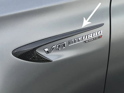 Splitter Badge Laterale per Mercedes Classe C C63 W205