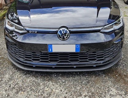Lama Spoiler Paraurti Anteriore Per Golf Mk8 8 GTI GTD R R-Line