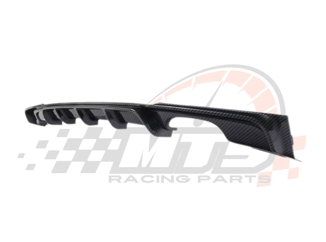 Diffusore Posteriore Stile M per Bmw Serie 3 F30 F31 F35 Carbon look Nero lucido (12-20)
