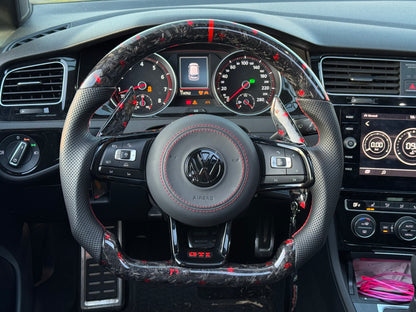 Paddle Volante DSG Real Carbon Forged Palette per VW GOLF MK7 7.5 SCIROCCO POLO