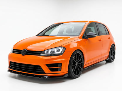 APEX DESIGN - Lama spoiler paraurti anteriore per Volkswagen Golf MK7 R - R-line (13-16)