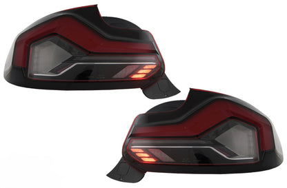 Coppia Fanali Posteriori Dinamici Full Led Fumè per Bmw 2 F22 F23 M2 F87