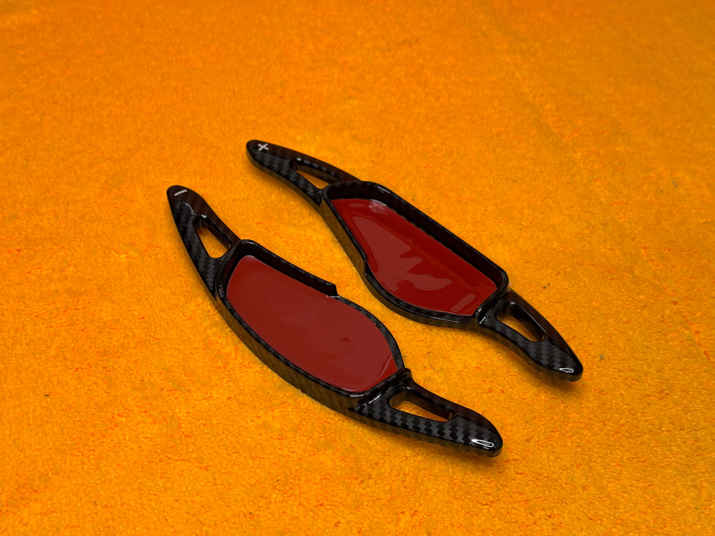 Paddle Volante Carbon Look - Vari colori Palette per Bmw 1 F40 2 3 4 5 serie G