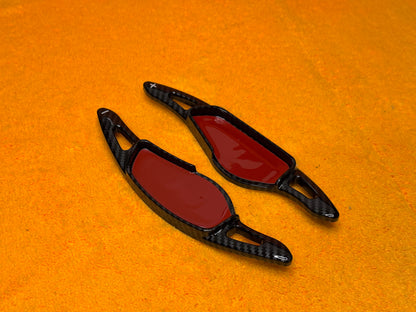 Paddle Volante Carbon Look - Vari colori Palette per Bmw 1 F40 2 3 4 5 serie G
