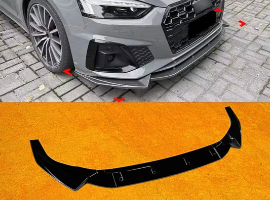 Lama Spoiler Paraurti Anteriore Per Audi A5 S5 S-line F5(20-24)