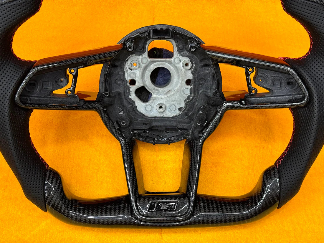 Cornice Volante Audi TT MK3 Nero Lucido/Carbon fiber
