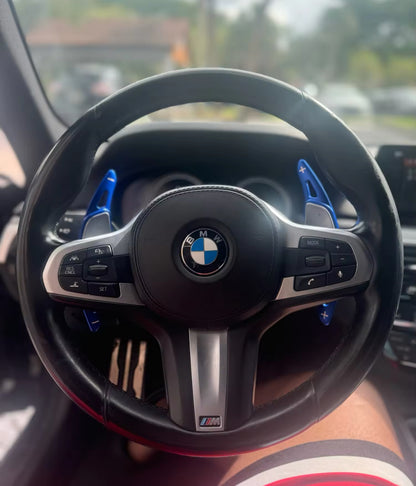 Paddle Volante Carbon Look - Vari colori Palette per Bmw 1 F40 2 3 4 5 serie G