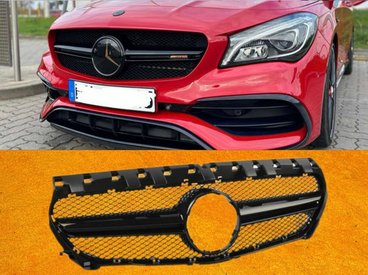 Griglia Panamericana Mercedes Classe CLA C117 X117 Nero Lucido