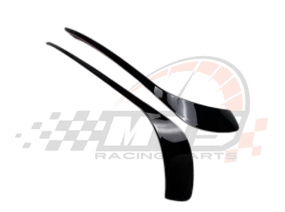 Front lip Paraurti Anteriore Per Mercedes Classe A W176 Nero lucido (12-15)