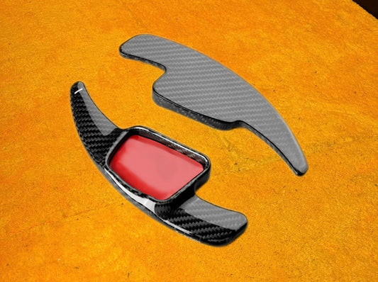 Paddle Volante Real Carbon Fiber Palette per Audi A3 A4 A5 TT Q3 Q5
