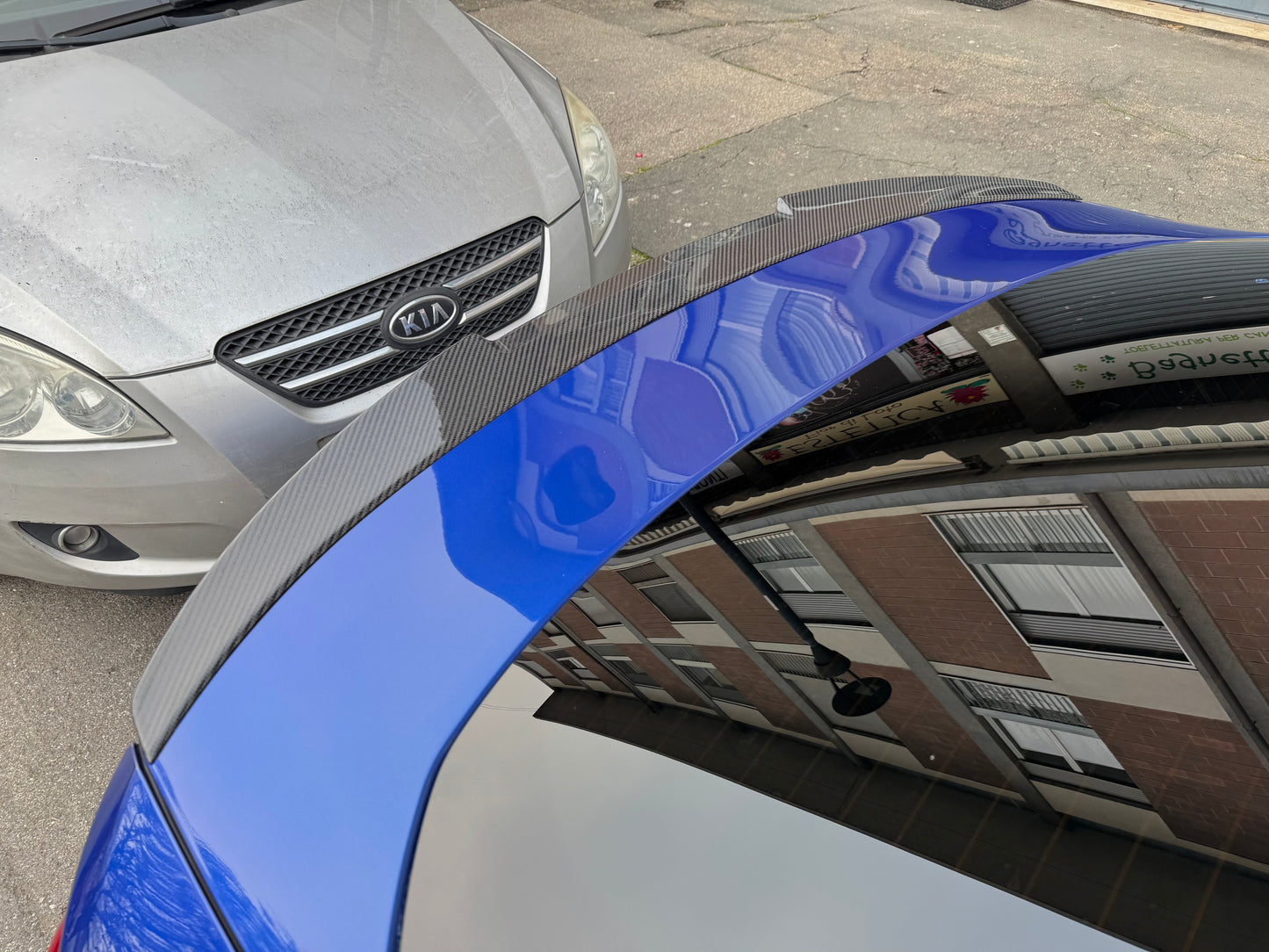 Spoiler Posteriore Real Carbon Fiber per BMW Serie 4 G26 i4 Msport (20-24)