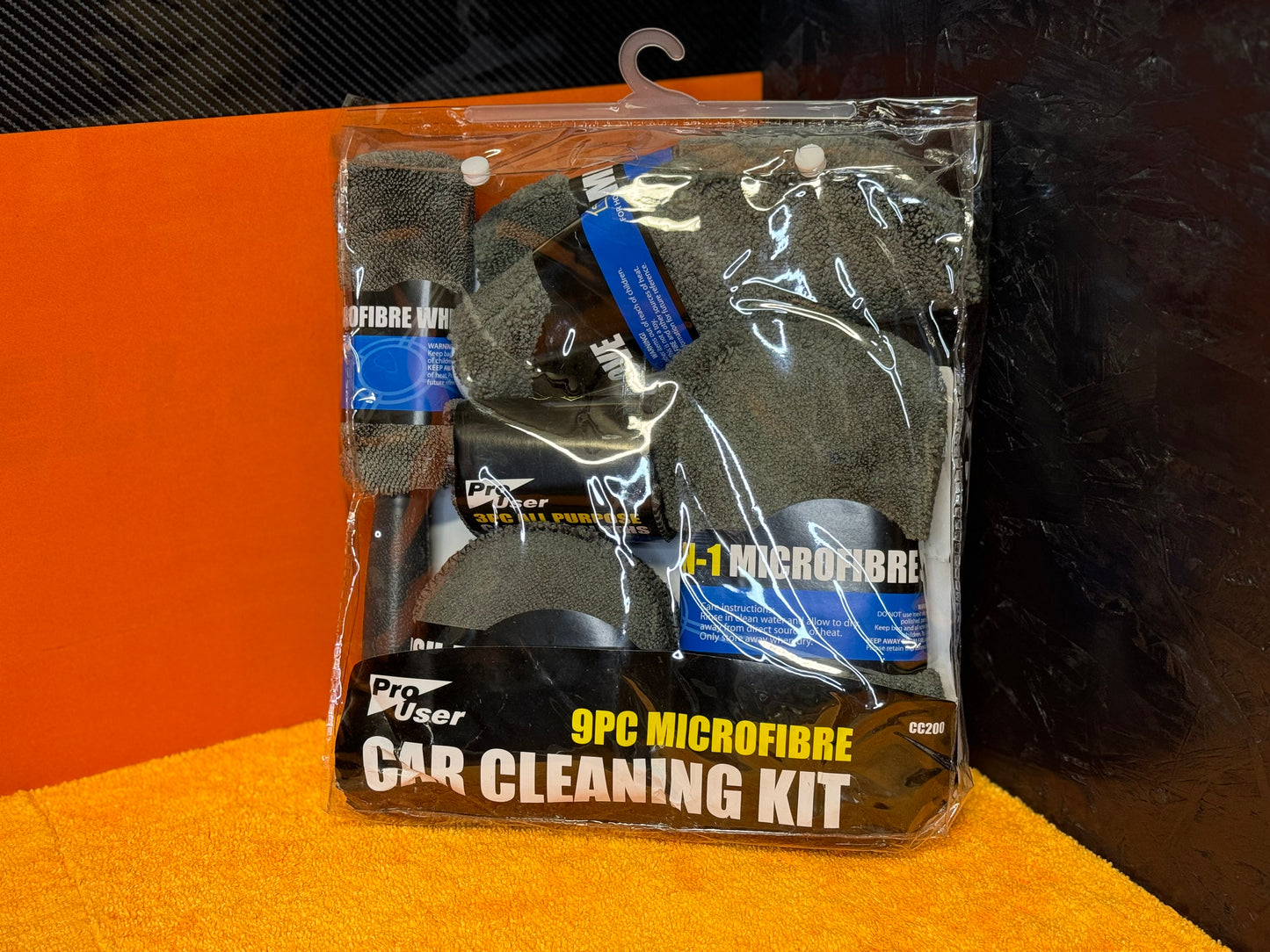 Car Cleaning Kit Lavaggio Auto (9pz)