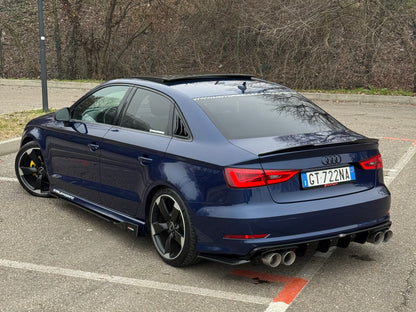 Terminale Doppio Scarico Auto Universale AK