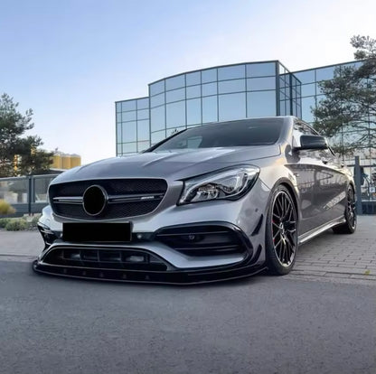Lama Spoiler Paraurti Anteriore Per Mercedes Classe CLA C117 (16-18)