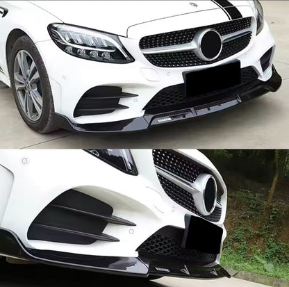 Lama Spoiler Paraurti Anteriore Per Mercedes Classe C W205 (18-21)