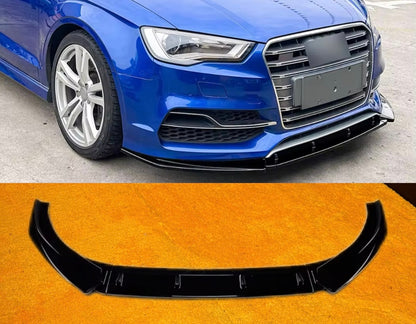 Lama Spoiler Paraurti Anteriore Per Audi A3 S3 S-line 8V (13-16)