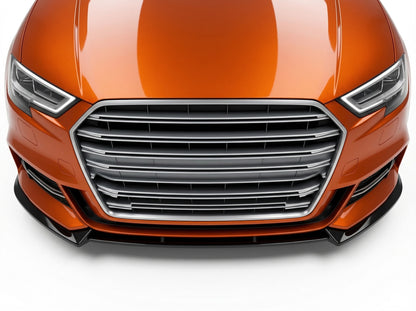 Lama Spoiler Paraurti Anteriore Per Audi A3 S3 S-line 8V (17-20)