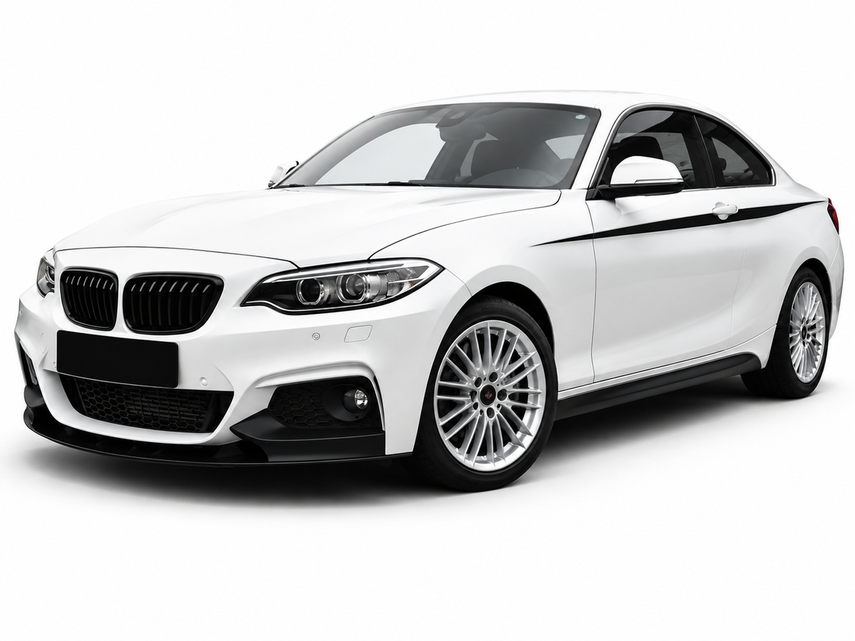 Griglia Anteriore BMW Serie 2 F22 F23 Nero Lucido (14-19)