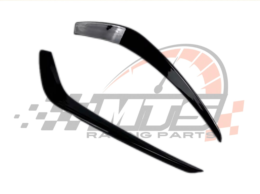 Front lip Paraurti Anteriore Per Mercedes Classe A W176 Nero lucido (12-15)