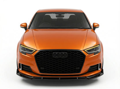 Lama Spoiler Paraurti Anteriore Per Audi A3 8V Standard (17-20)