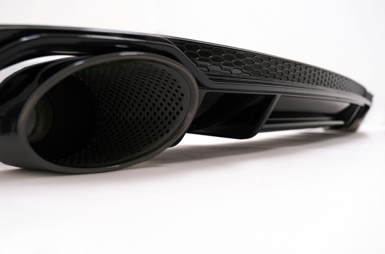 Diffusore Posteriore Stile RS per Audi A4 B9 Sline(16-18)