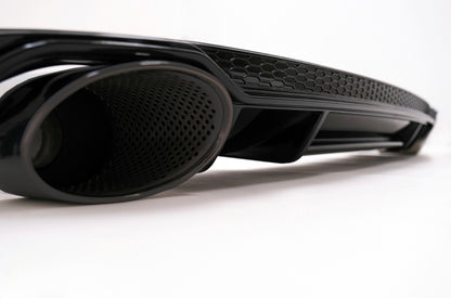 Diffusore Posteriore Stile RS per Audi A4 B9 Sline(16-18)