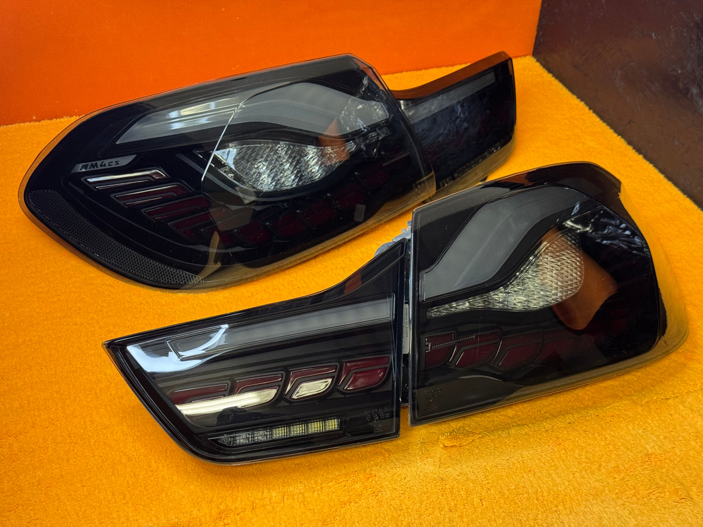 Coppia Fanali Posteriori Dinamici Full Led Fumè per Bmw 4 F32 M4 F82