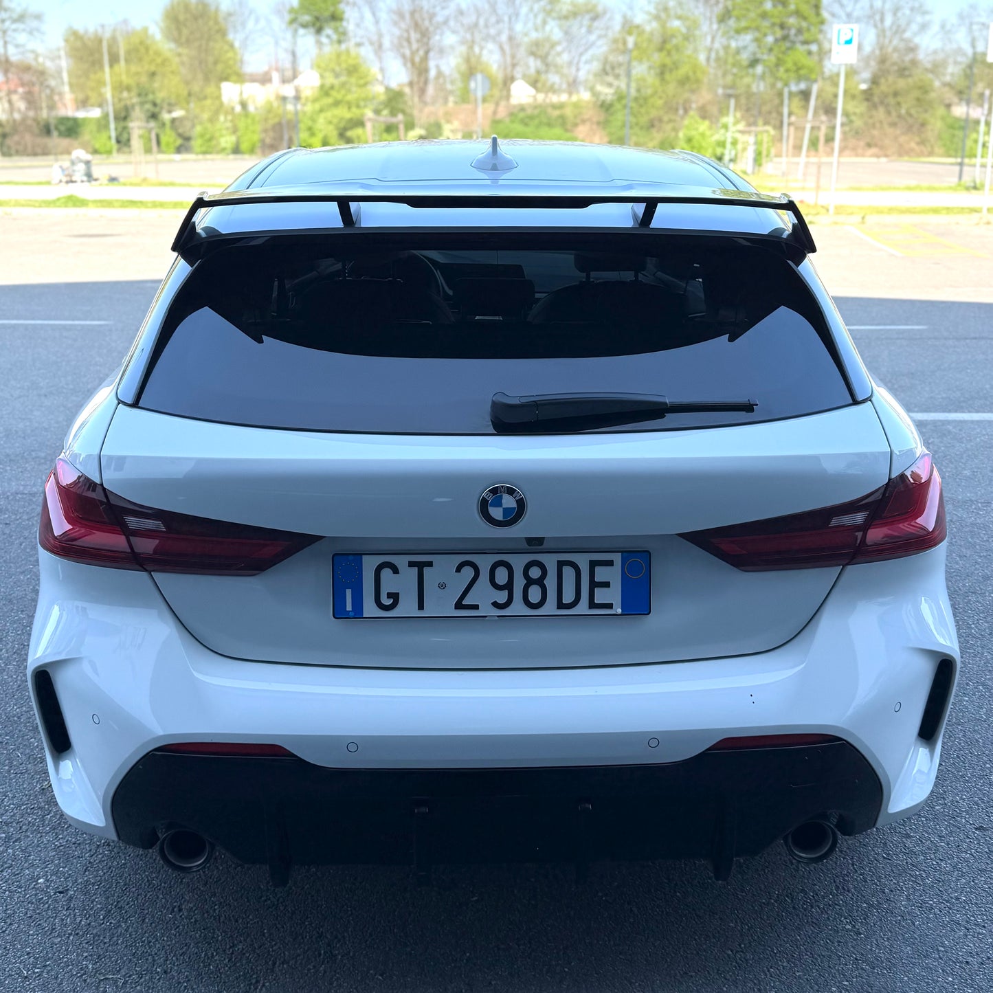 Spoiler tetto posteriore per Bmw Serie 1 F40 M-Sport PRO e Standard (20-24)