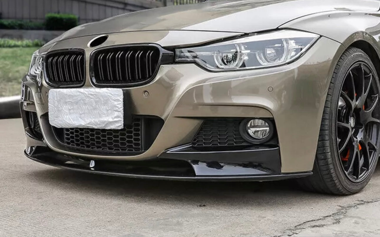 Lama Spoiler Paraurti Anteriore Per Bmw 3 F30 F35 Msport (12-18)