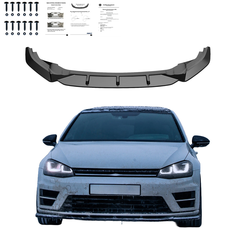 Front Splitter VW VOLKSWAGEN Golf