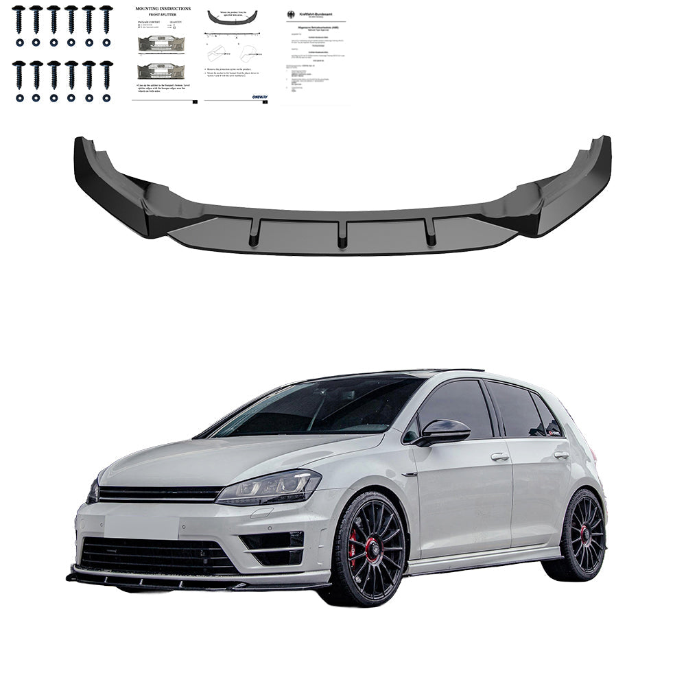 Front Splitter VW VOLKSWAGEN Golf