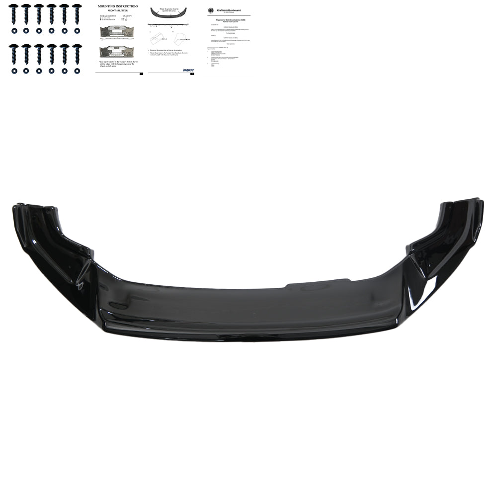 Front Splitter VW VOLKSWAGEN Golf