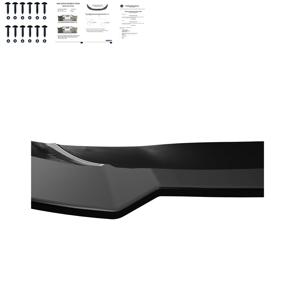Front Splitter MERCEDES A Class