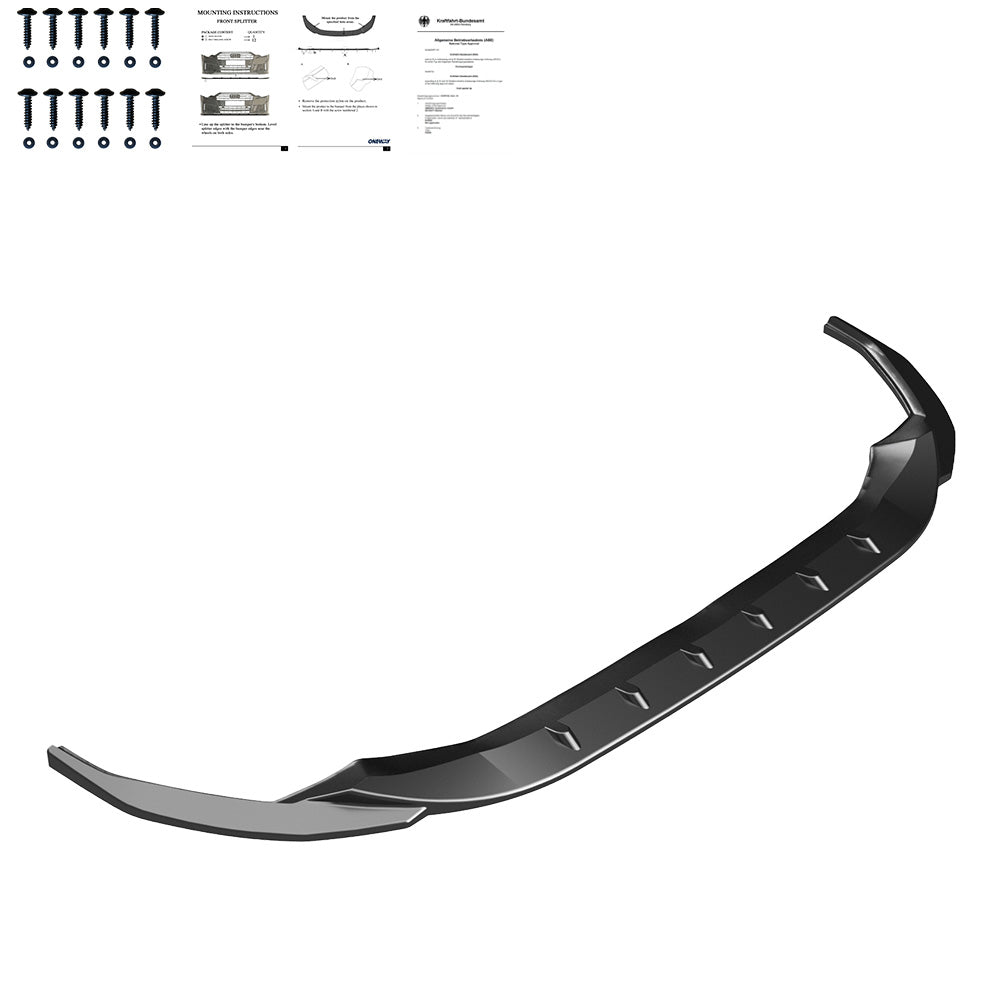 Front Splitter AUDI A3 and AUDI S3