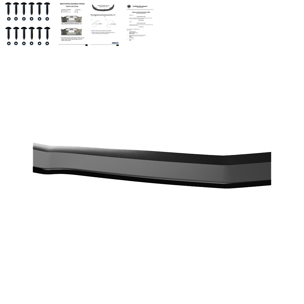 Front Splitter MERCEDES A Class