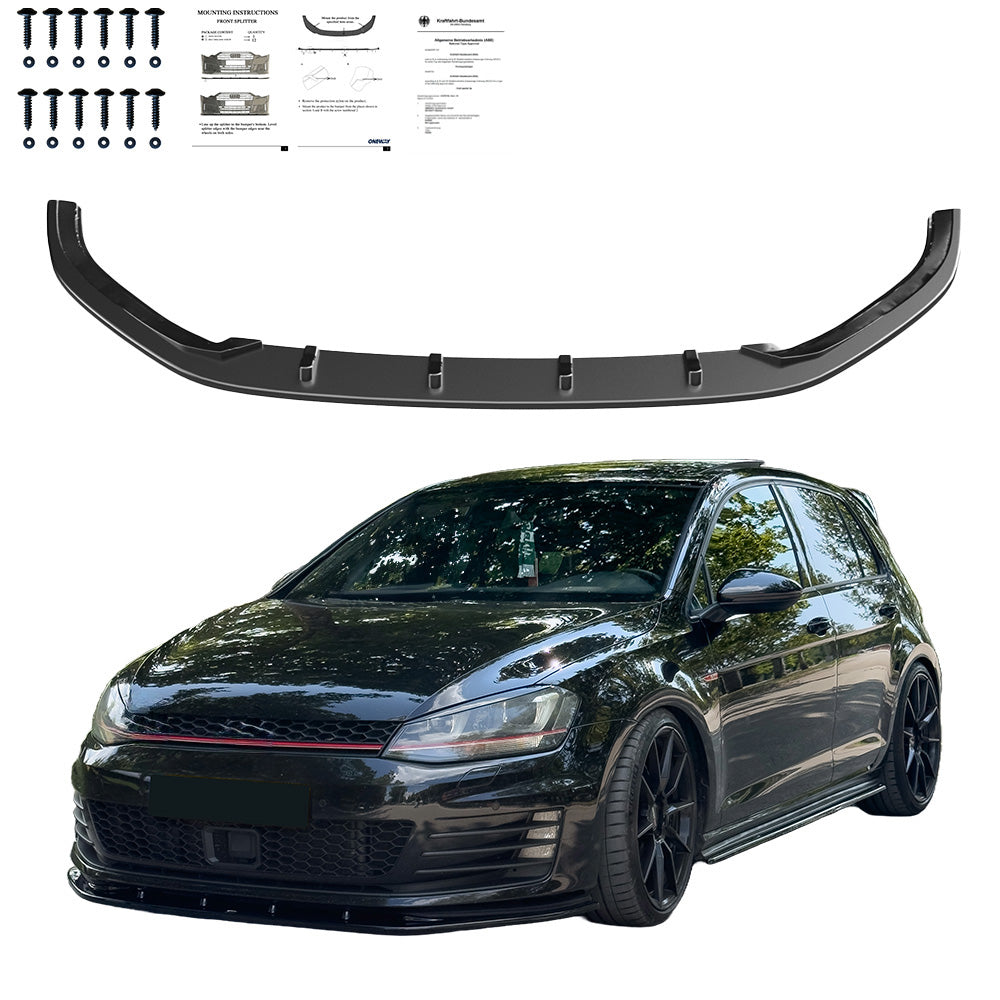 Front Splitter VW VOLKSWAGEN Golf