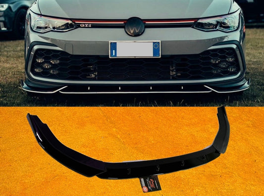 Lama Spoiler Paraurti Anteriore Per Golf MK8 Standard GTI GTD R R-Line