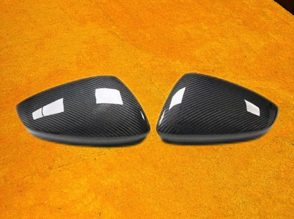 Coppia Calotte Specchio Retrovisore Carbon fiber per Audi A3 8Y
