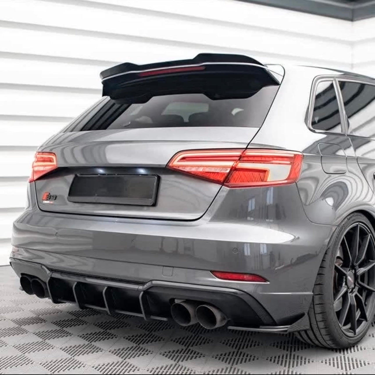 Spoiler Posteriore per AUDI A3 S3 RS3 8V (13-20)