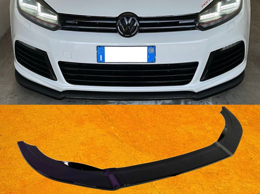 Lama Spoiler Paraurti Anteriore Per Golf MK6 R R20