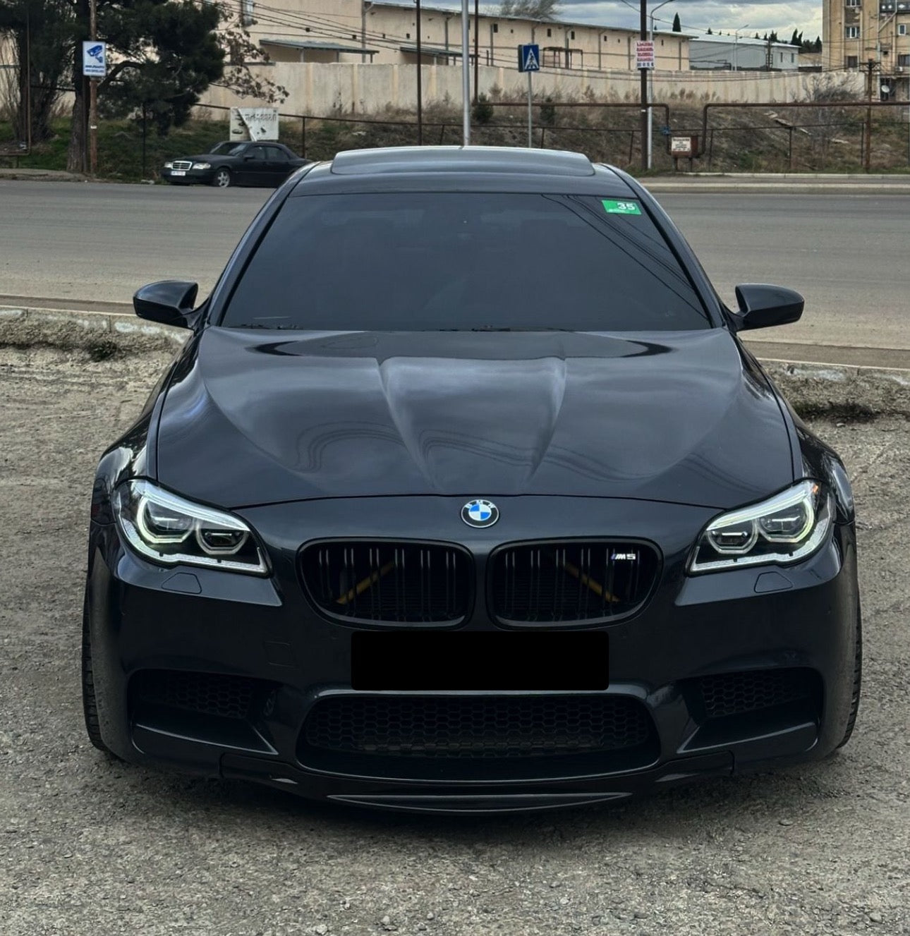 Griglia Anteriore BMW Serie 5 F10 F11 F18 Nero Lucido