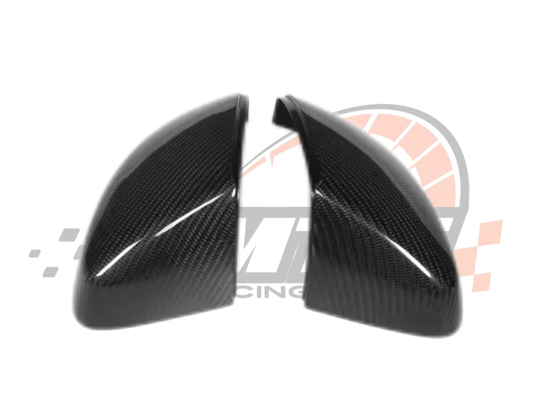 Coppia Calotte Specchio Retrovisore Carbon fiber per Audi A1 8X