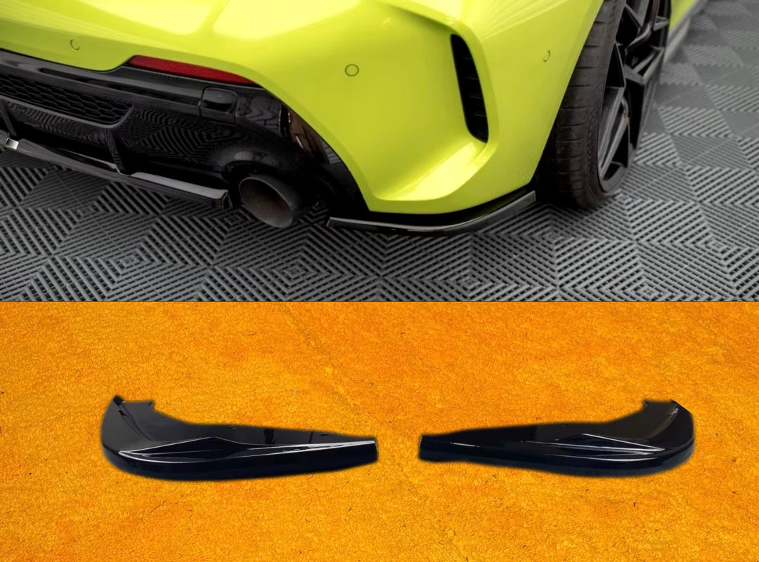 Splitter Laterali Paraurti Posteriore per Bmw 1 F40 Msport (20-24)