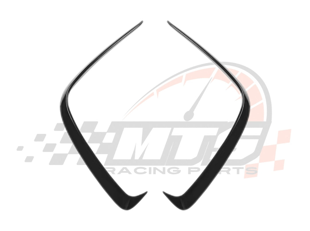 Rear lip Paraurti Posteriore Per Mercedes Classe A W176 Nero lucido (13-18)